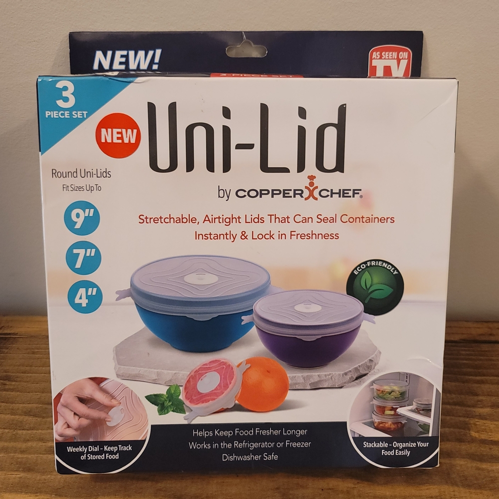 Unilids by Copper Chef, 3-Piece Set